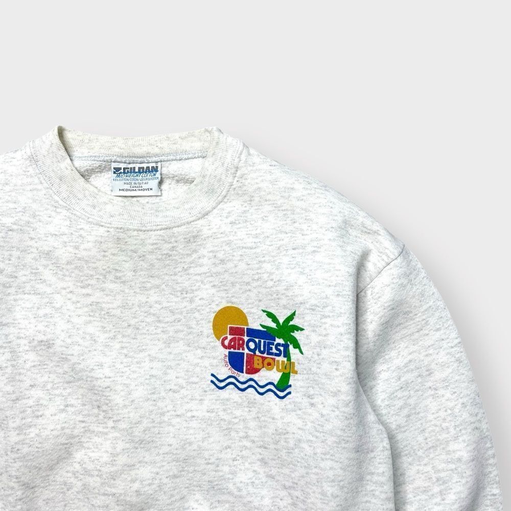Vtg 90s CarQuest Bowl College Football Sweatshirt, NCAA 2-Sided, NFL Miami M - Picture 4 of 7